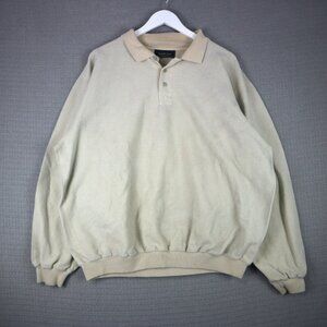 Non Fiction Cotton Made in Canada Vintage Quarter Button Up XL